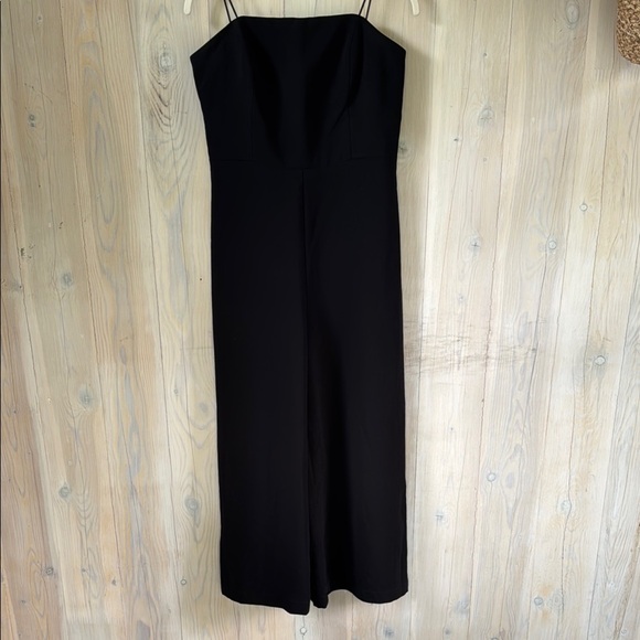 Amanda Uprichard Strapless Jumpsuit Size M - Picture 1 of 9